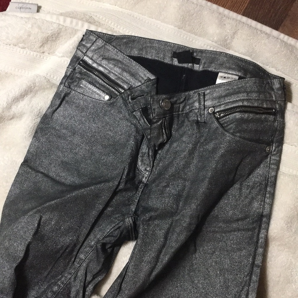 Silver jeans
